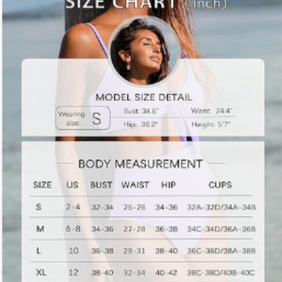 2 Piece Swimsuit - Picture 2 of 6